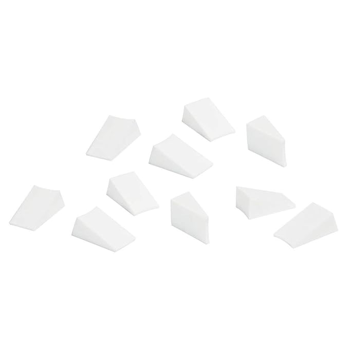 Artist's Choice 250 Pack Makeup Sponge Mini Applicator Wedges, Triangle Cosmetic Sponges For Foundation, Blush, Eye Shadow, Blending, Latex Free, Perfect for Face Painting and Halloween Makeup