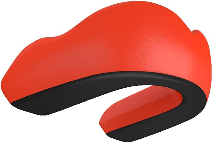 DAMAGE CONTROL Extreme Impact Mouth Guard – Sports Mouthguard for Boxing, MMA, BJJ, Hockey, Rugby, Lacrosse, & More – Mouthpiece for Teeth & Jaw Protection, for Youth & Adults (Youth, Red)