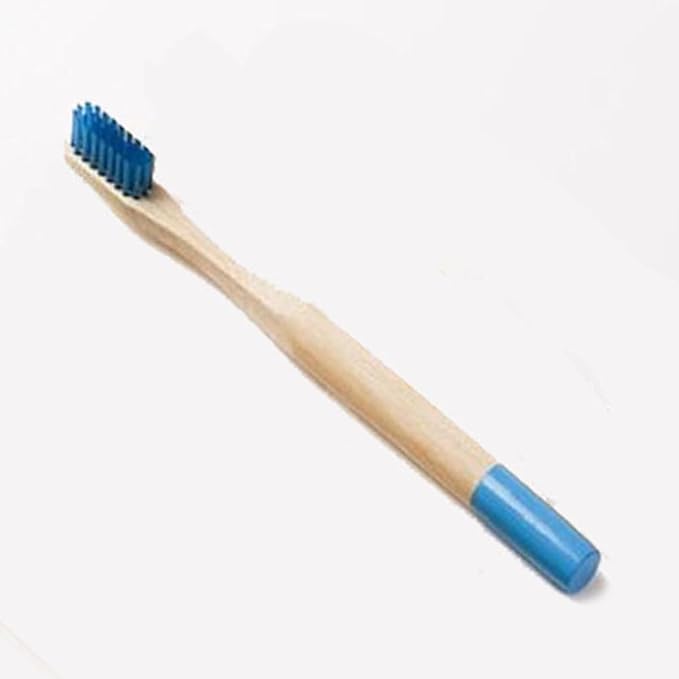 TEHAUX 6PCS Toothbrush with Soft Bristles Ergonomic Anti-Slip Handles in Colors for Oral Care and Complete Teeth Cleaning