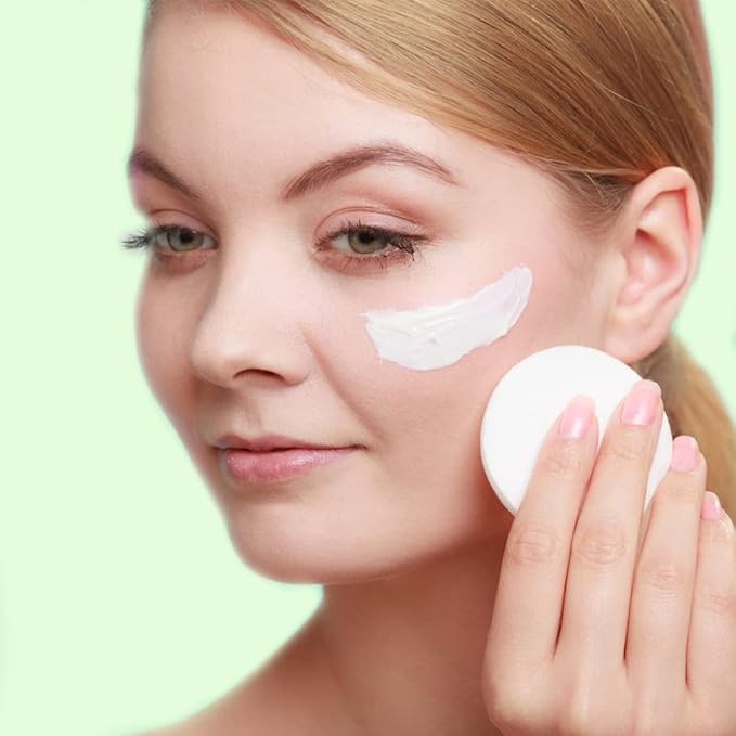120 Pcs Facial Sponge Compressed, Luxiv Face Cleansing Sponge Estheticians Compressed Makeup Facial Sponge Round Wash Face Sponges for Women Compress Exfoliating Removal Sponge (White)