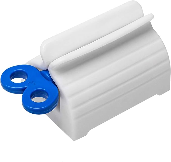 Max Toothpaste 3 Pack - 21.9 OZ Total Fresh Cool Mint – Bonus Squeezer Key, Whitening & Fluoride Tubes | Fits Most Toothpaste Sizes | Easy Squeeze, No Waste | 3-Pack Value Set