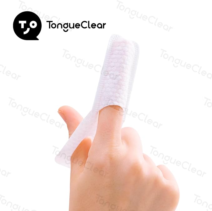 Disposable Finger Toothbrush for Adults, 60pcs, Oral Brush ups for Teeth Cleaning, Gum Cleanning, Finger Teeth Wipes, Oral mucosa Cleaner, Mint Flavor