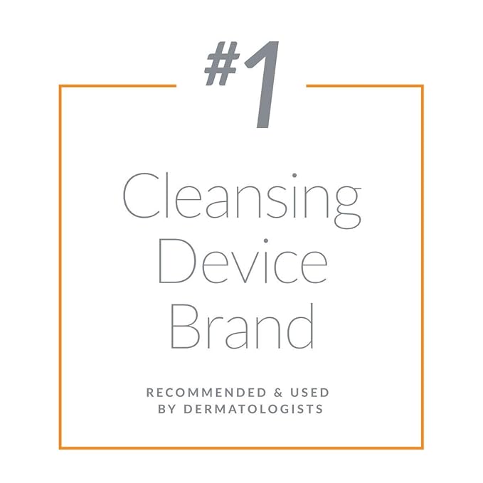 Sensitive Facial Cleansing Brush Head Replacement | Compatible with Clarisonic Mia 1, Mia 2, Mia Fit, Alpha Fit, Smart Profile Uplift, 4 Pack