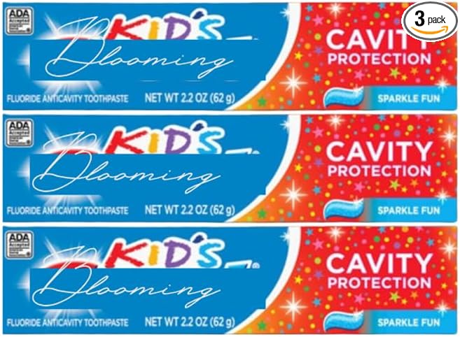 Kids Cresst Toothpaste Sparkle Fun