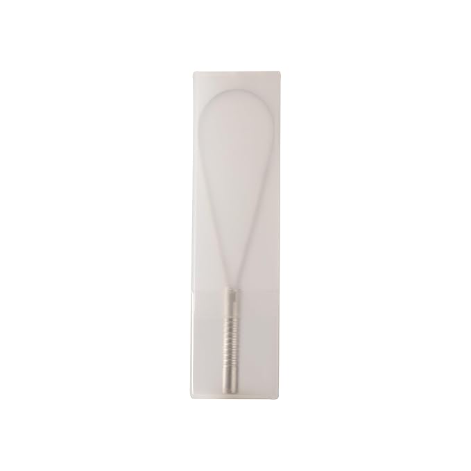 BENTODENT Tongue Scraper for Adults & Kids, Silver & Rose Gold, 100% Stainless Steel tongue scraper, Rust-Free metal, 2-Pack with Travel Case, Reduce Bad Breath, Tongue Scrubber, Tongue Cleaner
