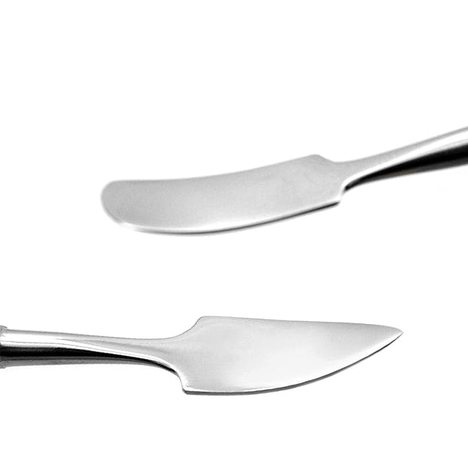 MEDSPO Professional Dental Carvers | Cement Spatula Stock Knife | Single Double End | Sculpting Wax Modeling Mixing | Lab Tools (Gritman Spatula)