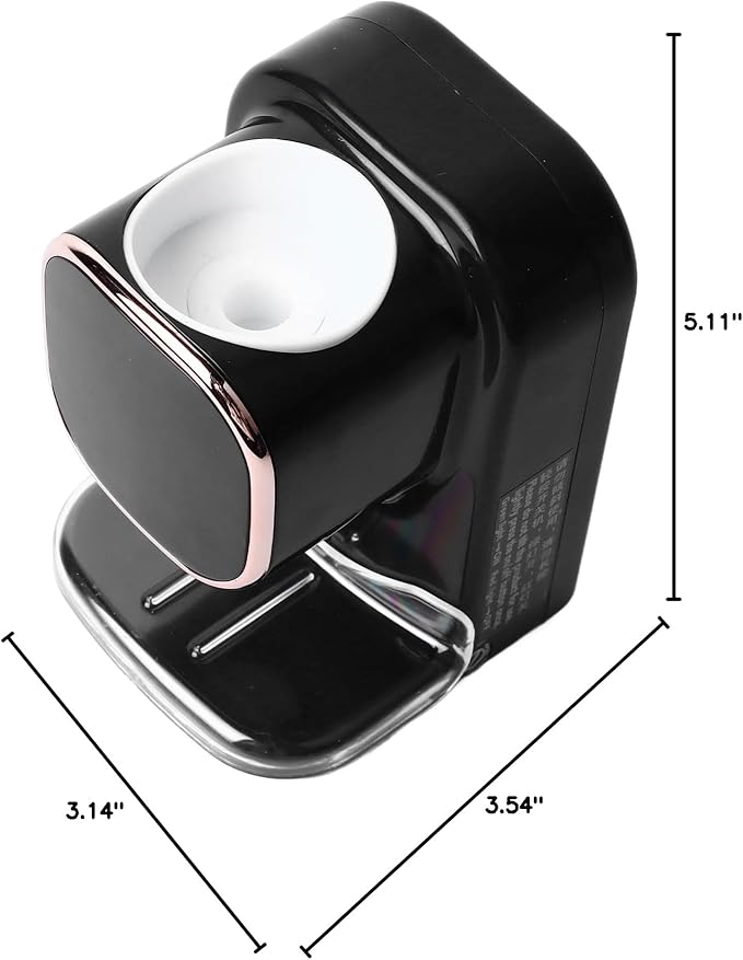 Automatic Toothpaste Dispenser, Automatic Wall Mount Adjustable Responsive Sensor Toothpaste Dispenser Dispensador De Pasta with USB Powered for Home Restaurant Bathroom
