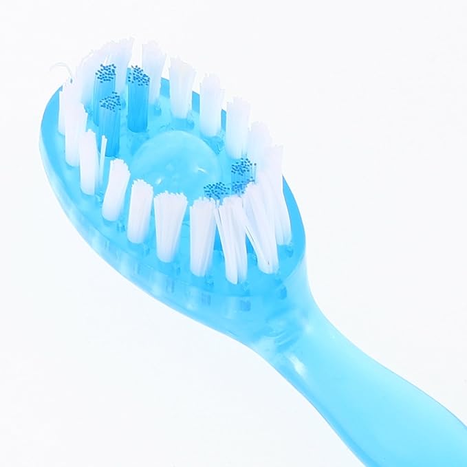 Housoutil Disposable Mini Toothbrushes with Floss, 10pcs Portable Travel Toothbrushes Soft Bristles Oral Care Kit for On-The-go Use and Office Teeth Cleaning