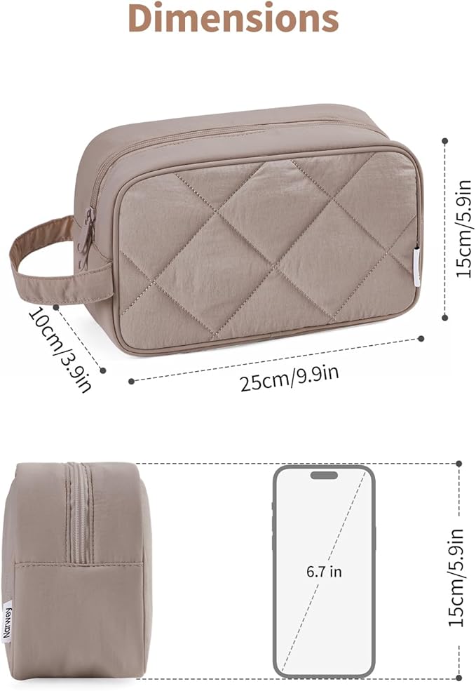 Narwey Travel Toiletry Bag for Women Traveling Dopp Kit Men Travel Bag for Toiletries Cosmetic Bag Makeup Bag Medicine Bag for Traveling