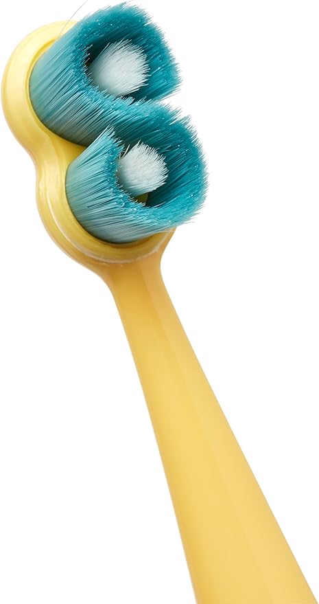 SuperMouth® SuperBrush Jr.® Kids Manual Toothbrush – Soft Patented SuperBristles® Clean Baby Teeth 30X Better, Gentle Plaque Removal, Augmented Reality Teaches Proper Brushing