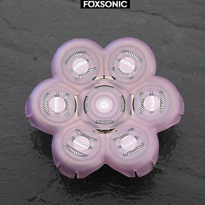 FOXSONIC Universal 7 Blades Head Shaver Replacement Heads Compatible with Wyklaus SHPAVVER shaver Many Main Brands Electric Shaver Razor Bald Men Head Shaver Blades
