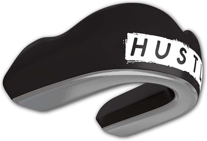 DAMAGE CONTROL Extreme Impact Mouth Guard – Sports Mouthguard for Boxing, MMA, BJJ, Hockey, Rugby, Lacrosse, & More – Mouthpiece for Teeth & Jaw Protection, for Youth & Adults (Hustle EI)
