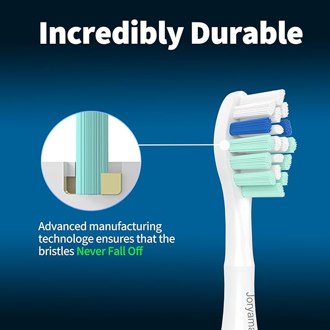 Replacement Toothbrush Heads for Philips Sonicare Replacement Heads, Electric Replacement Brush Head Compatible with Phillips Sonicare Electric Toothbrush,10 Pack