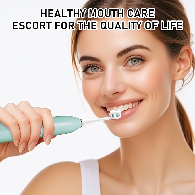 Toothbrush Heads for Philips Sonicare Replacement Brush Heads with Protective Cover Soft Dupont Bristles Electric Toothbrush Replacement Heads for Oral Health, 8 Pack