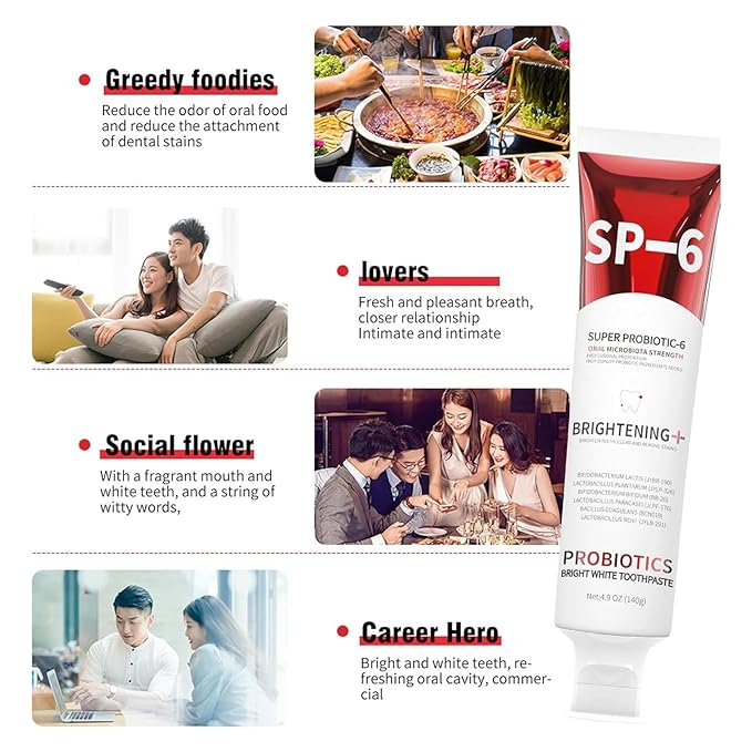 7.5% Hydroxyapatite Toothpaste, Hydroxyapatite Toothpastes for Enamel Protection and Tooth Strengthening, Repair and Protect Toothpaste 4.23oz (Red*3PCS)