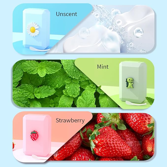 1+3 Pack Orthodontic Wax for Braces Aligners 120 Precut Wax Dots, Braces Wax, Hardcover Box Dental Wax with Mirror for Home Travel Office, Unscented