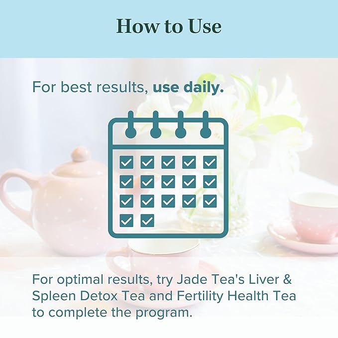 Jade Tea - Organic Polyphenol Tea - Peppermint Leaf, Star Anise, Clove, & Butterfly Pea Flower - Antioxidant Rich for Inflammation Support - 25 Count (Pack of 1) - Made In USA