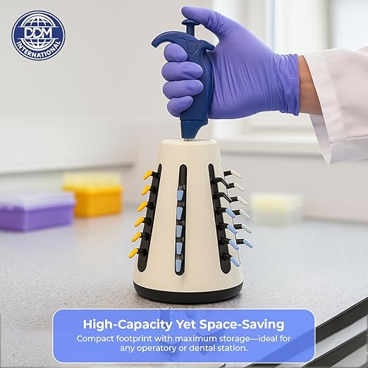 Composite Organizer – Stores Up to 100 Single Dose Composite Compules – Dental Organizer for Dispenser Storage – Durable Plastic Unit