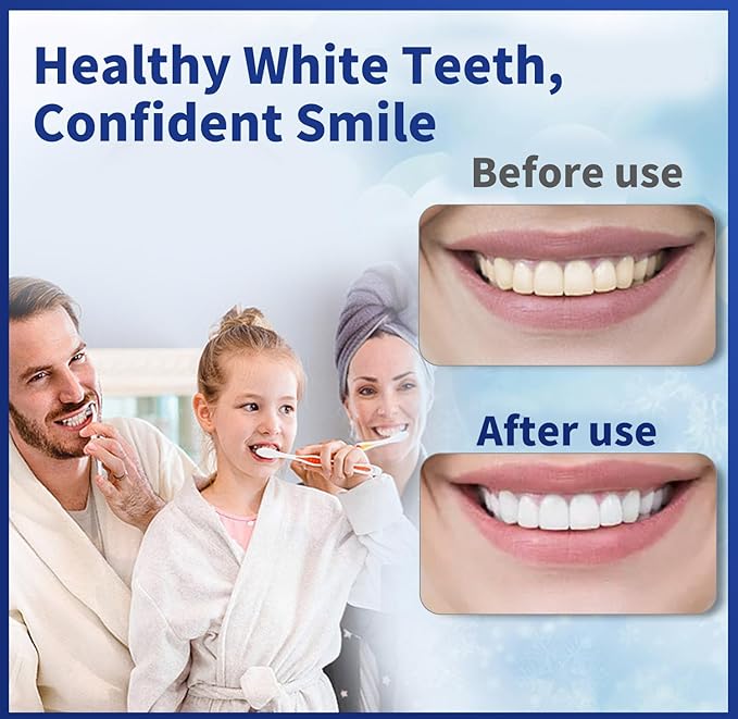 2 Pack Hydroxyapatite Toothpastes,7.5% hydroxyapatite Toothpaste for Enamel Protection and Tooth Strengthening, Gentle Mint, Fresh Breath, Daily Use for Oral Health (2)