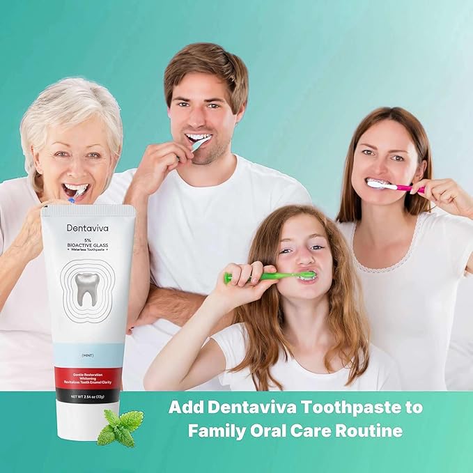 Gum Restore Toothpaste๏ผGum Repair for Receding Gums, Bleeding Gums Treatment, Fresh Mint Flavored๏ผBad Breath Rebuilds Enamel, Removes Plaque, Whitens Teeth โ 2.54 Oz, Pack of 2