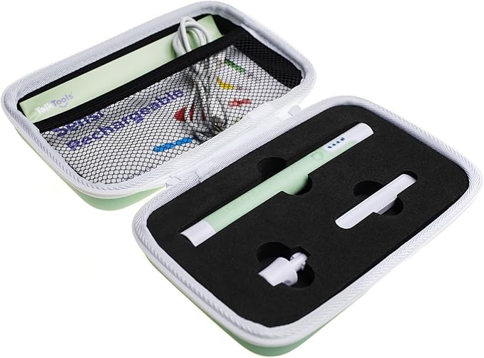 TalkTools Sensi Rechargeable Kit & 10 Jaw Tips - Sensory Therapy Tool for Speech and Feeding, Autism Sensory Products, ADHD Tools, Speech Therapy Gifts for Autism Children - Green