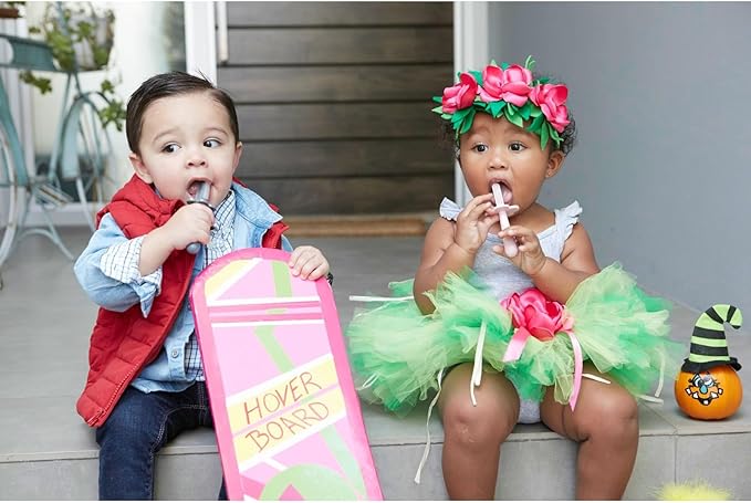 grabease Double-Sided Training Toothbrush - Toothbrush for Toddlers 1-3 with Soft Silicone Bristles & Anti-Choke Shield - Ergonomic Dual-Sided Design for Motor Skills - 1 Count, Mint, 12mo+
