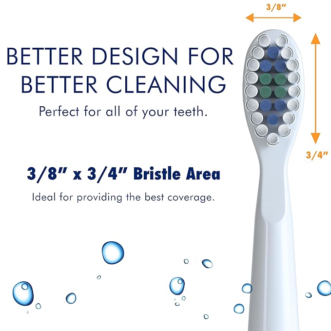 Sonic-FX Duo Rechargeable Electric Toothbrush Set - with 14 Brush Heads, 3 Modes, Smart Auto-Timer, Charging Dock Holder - Dual Handle Electric Tooth Brush for Adults & Kids, White