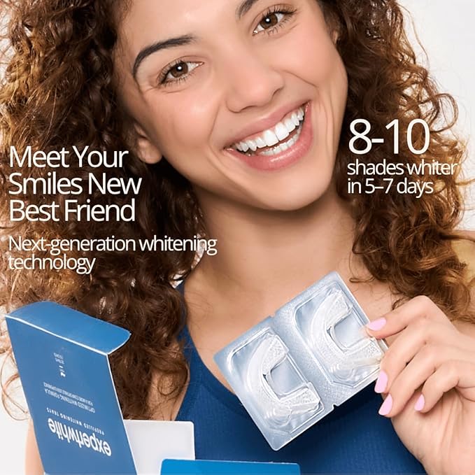 Max Glow Trays – 12HP Prefilled Teeth Whitening Trays – 10 Treatments, 12% Hydrogen Peroxide Gel. Custom-Fit. Enamel Safe. On-The-Go Better Than Strips. Suitable Sensitive Teeth.