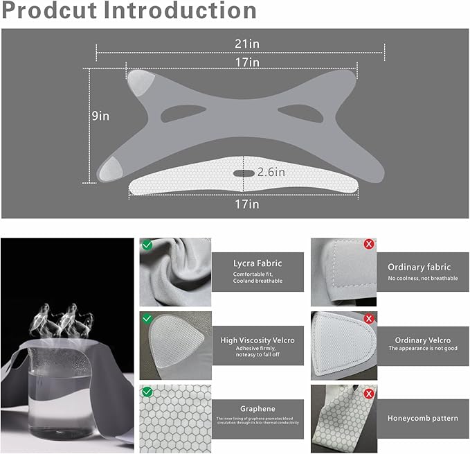 Chin Strap for CPAP Users, Chin Strap for Snoring, Chin Srap for Sleeping, Anti Snoring Devices Adjustable, Breathable and Reusable, Chin Strap for Men and Women to Graphene Stop Snoring (grey)