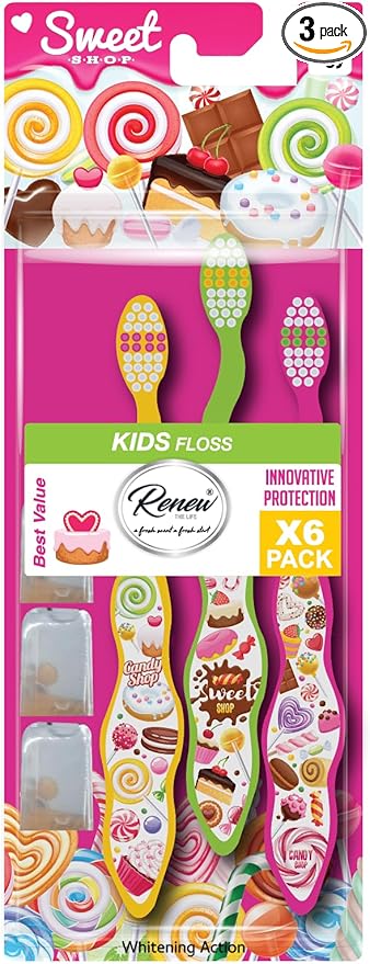 Kids Toothbrush Renew (Sweet Shop)
