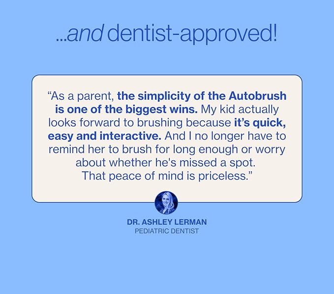 Autobrush Fluoride Foaming Toothpaste for Kids, Watermelon Flavor, Whitening & Deep Cleaning, Travel Friendly, Anti-Cavity (Pack of 1)