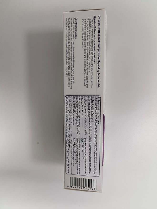 Gum Disease Treatment Toothpaste for Early & Mid Periodontitis, Gingivitis Treatment Gum Repair for Receding Gums, Periodontal Disease Treatment Hydroxyapatite Toothpaste Fluoride Free 3.52OZ