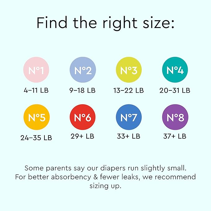 LILLYDOO Baby Diapers - Size 6 (29+ lbs), Half-Monthly Supply (57 Count), Leak Protection, Skin-Friendly, Ultrasoft, Perfume- & Chlorine-Free, Hypoallergenic, dermatologically Tested, Oeko-TEX®