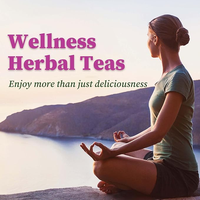 FullChea - Echinacea Tea Bags, 50 Count, 2g/bag - Premium Echinacea Purpurea Herb - Non-GMO - Caffeine-free - Aid Digestion & Boost Immunity