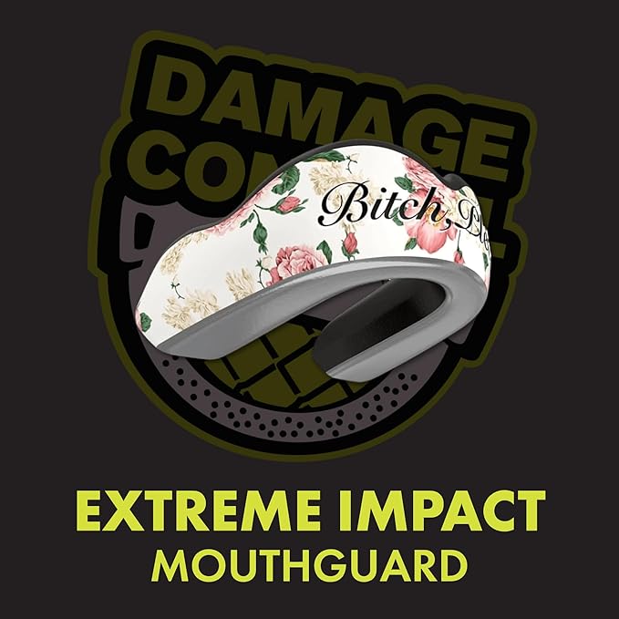 DAMAGE CONTROL Extreme Impact Mouth Guard – Sports Mouthguard for Boxing, MMA, BJJ, Hockey, Rugby, Lacrosse, & More – Mouthpiece for Teeth & Jaw Protection, for Youth & Adults