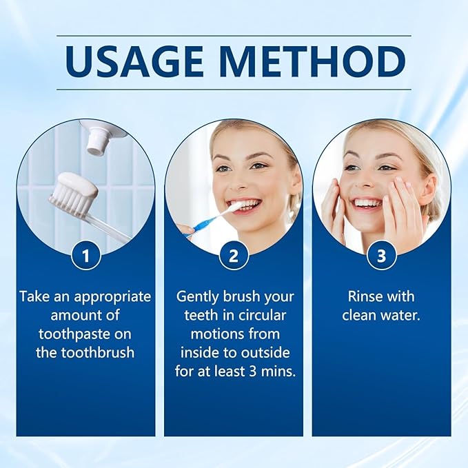 Hydroxyapatite Toothpastes for Enamel Protection and Tooth Strengthening, Fluoride-Free | Gentle | Mint | Fresh Breath, 4.23 oz (2)