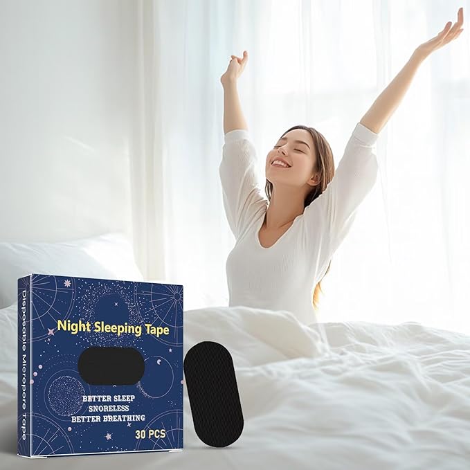 Mouth Tape for Sleeping Women 90 Pcs Gentle Tape, Hypoallergenic