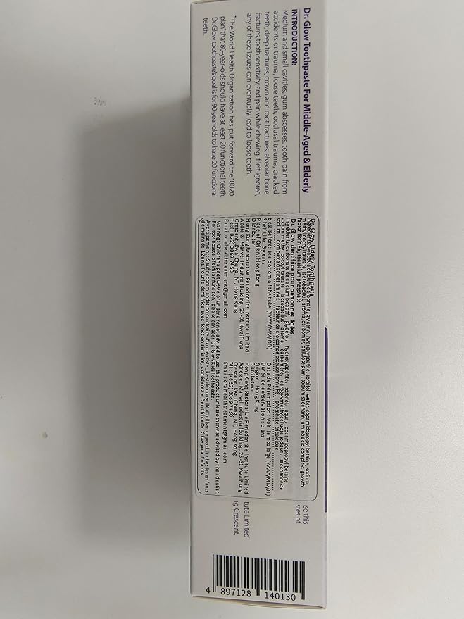 Gingivitis Treatment Toothpaste for Elderly & Mid-Aged, Gum Repair for Receding Gums Hydroxyapatite Toothpaste, Periodontal Disease Treatment for Seniors, Fluoride Free Gum Disease Treatment