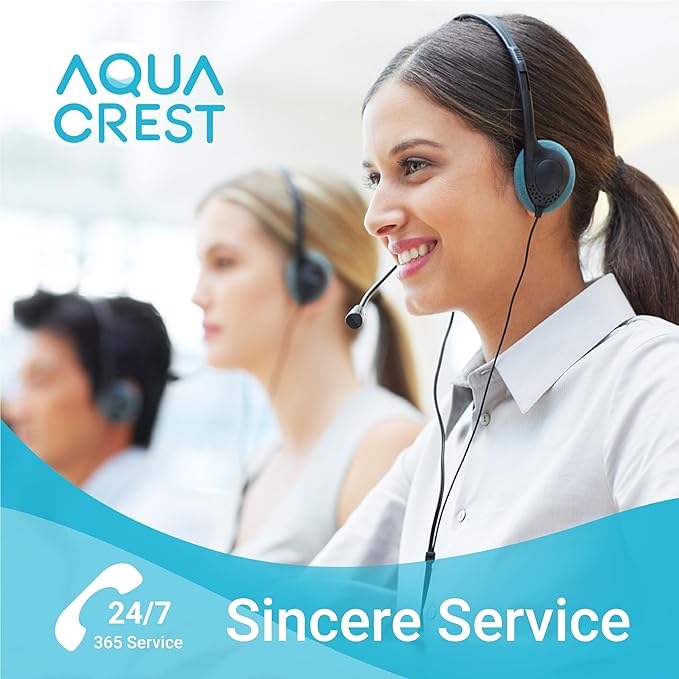 AQUA CREST Shower Filter Replacement for JOLIEยฎ FILTERED SHOWERHEAD, High Pressure Shower Filter Replacement Cartridge For Healthier Hair and Skin, 3 Pack
