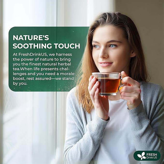 FreshDrinkUS, Oregano Leaf Tea | 135 Tea Bags β Pure Herbal Infusion from Origanum vulgare - Naturally Bold & Aromatic Flavor - Premium Quality, Sustainably Sourced. Vegan