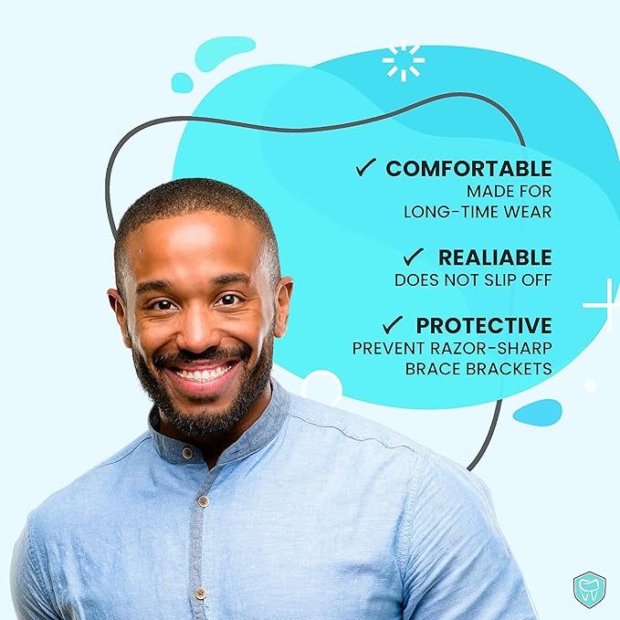 Fresh Knight Braces Wax. Dental Wax for Braces & Aligners - Premium Orthodontic Strips Food Grade (Aloe Green)