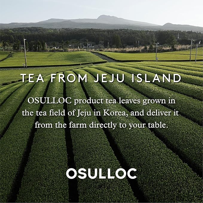 OSULLOC Peach Black Tea (Tropical Mango & Peach Flavor), Fruit tea Blend, Premium Teabags from Jeju Island, 20 count (Pack of 2)