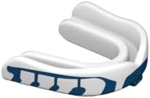 Velocity Champion Junior Mouthguard, 1 Pack, Royal & White - for Ages 5 to 10 - Ideal for Lacrosse, Football, Hockey, Basketball, Soccer, Boxing, Martial Arts, Field Hockey, and More