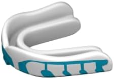 Velocity Champion Youth Mouthguard, 1 Pack, Carolina Blue & White - for Ages 11 to 18 - Ideal for Lacrosse, Football, Hockey, Basketball, Soccer, Boxing, Martial Arts, Field Hockey, and More