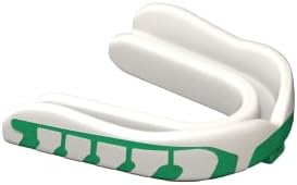 Velocity Champion Adult Mouthguard, 1 Pack, Lime & White - for Ages 18 and Up - Ideal for Lacrosse, Football, Hockey, Basketball, Soccer, Boxing, Martial Arts, Field Hockey, and More