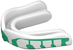 Velocity Champion Youth Mouthguard, 2 Pack, Lime & White - for Ages 11 to 18 - Ideal for Lacrosse, Football, Hockey, Basketball, Soccer, Boxing, Martial Arts, Field Hockey, and More
