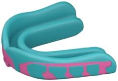 Velocity Champion Youth Mouthguard, 1 Pack, Pink & Carolina Blue Blue - for Ages 11 to 18 - Ideal for Lacrosse, Football, Hockey, Basketball, Soccer, Boxing, Martial Arts, Field Hockey, and More
