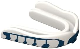Velocity Champion Adult Mouthguard, 1 Pack, Royal & White - for Ages 18 and Up - Ideal for Lacrosse, Football, Hockey, Basketball, Soccer, Boxing, Martial Arts, Field Hockey, and More