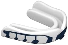 Velocity Champion Junior Mouthguard, 2 Pack, Navy & White - for Ages 5 to 10 - Ideal for Lacrosse, Football, Hockey, Basketball, Soccer, Boxing, Martial Arts, Field Hockey, and More