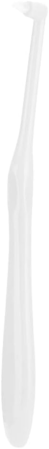 Yinhing 3Pcs Toothbrush with Small for Teeth Braces Premium Toothbrushes for Kids and Adults Ergonomic Design Effective Plaque Removal Soft White Color (White)